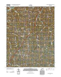 Campbellsburg Kentucky Historical topographic map, 1:24000 scale, 7.5 X 7.5 Minute, Year 2013