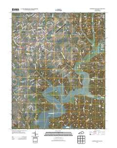 Campbellsville Kentucky Historical topographic map, 1:24000 scale, 7.5 X 7.5 Minute, Year 2013