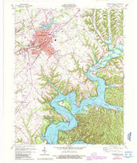 Campbellsville Kentucky Historical topographic map, 1:24000 scale, 7.5 X 7.5 Minute, Year 1970