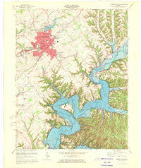 Campbellsville Kentucky Historical topographic map, 1:24000 scale, 7.5 X 7.5 Minute, Year 1970