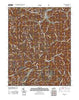 Campton Kentucky Historical topographic map, 1:24000 scale, 7.5 X 7.5 Minute, Year 2011
