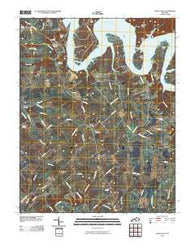 Cane Valley Kentucky Historical topographic map, 1:24000 scale, 7.5 X 7.5 Minute, Year 2010