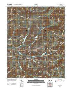 Caneyville Kentucky Historical topographic map, 1:24000 scale, 7.5 X 7.5 Minute, Year 2010