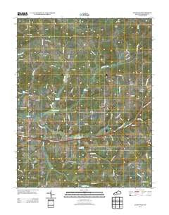 Caneyville Kentucky Historical topographic map, 1:24000 scale, 7.5 X 7.5 Minute, Year 2013