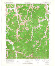 Cannel City Kentucky Historical topographic map, 1:24000 scale, 7.5 X 7.5 Minute, Year 1965