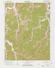 Cannel City Kentucky Historical topographic map, 1:24000 scale, 7.5 X 7.5 Minute, Year 1965