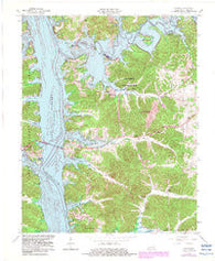 Canton Kentucky Historical topographic map, 1:24000 scale, 7.5 X 7.5 Minute, Year 1967