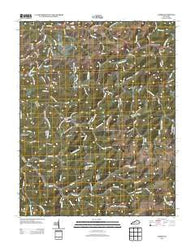 Carrie Kentucky Historical topographic map, 1:24000 scale, 7.5 X 7.5 Minute, Year 2013