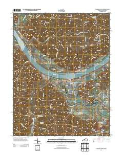 Carrollton Kentucky Historical topographic map, 1:24000 scale, 7.5 X 7.5 Minute, Year 2013