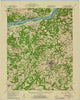 Cave In Rock Illinois Historical topographic map, 1:62500 scale, 15 X 15 Minute, Year 1958