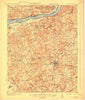 Cave In Rock Illinois Historical topographic map, 1:62500 scale, 15 X 15 Minute, Year 1925