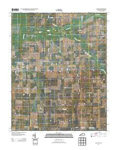Cayce Kentucky Historical topographic map, 1:24000 scale, 7.5 X 7.5 Minute, Year 2013