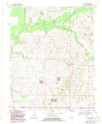 Cayce Kentucky Historical topographic map, 1:24000 scale, 7.5 X 7.5 Minute, Year 1970