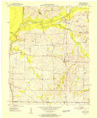 Cayce Kentucky Historical topographic map, 1:24000 scale, 7.5 X 7.5 Minute, Year 1951
