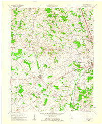 Cecilia Kentucky Historical topographic map, 1:24000 scale, 7.5 X 7.5 Minute, Year 1960