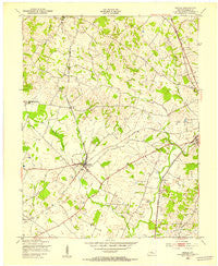 Cecilia Kentucky Historical topographic map, 1:24000 scale, 7.5 X 7.5 Minute, Year 1948