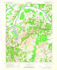 Central City East Kentucky Historical topographic map, 1:24000 scale, 7.5 X 7.5 Minute, Year 1963