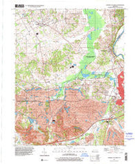 Central City West Kentucky Historical topographic map, 1:24000 scale, 7.5 X 7.5 Minute, Year 1997
