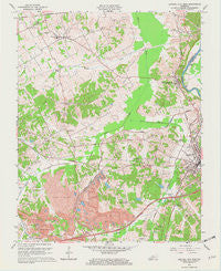 Central City West Kentucky Historical topographic map, 1:24000 scale, 7.5 X 7.5 Minute, Year 1963