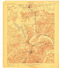 Central City Kentucky Historical topographic map, 1:62500 scale, 15 X 15 Minute, Year 1909