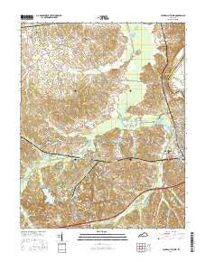 Central City West Kentucky Current topographic map, 1:24000 scale, 7.5 X 7.5 Minute, Year 2016