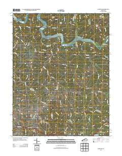 Chaplin Kentucky Historical topographic map, 1:24000 scale, 7.5 X 7.5 Minute, Year 2013