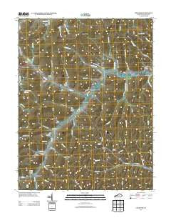 Charters Kentucky Historical topographic map, 1:24000 scale, 7.5 X 7.5 Minute, Year 2013