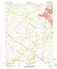 Church Hill Kentucky Historical topographic map, 1:24000 scale, 7.5 X 7.5 Minute, Year 1978