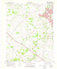 Church Hill Kentucky Historical topographic map, 1:24000 scale, 7.5 X 7.5 Minute, Year 1978