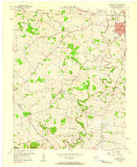 Church Hill Kentucky Historical topographic map, 1:24000 scale, 7.5 X 7.5 Minute, Year 1956