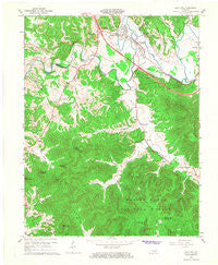 Clay City Kentucky Historical topographic map, 1:24000 scale, 7.5 X 7.5 Minute, Year 1966