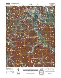 Clay City Kentucky Historical topographic map, 1:24000 scale, 7.5 X 7.5 Minute, Year 2011