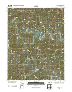 Claysville Kentucky Historical topographic map, 1:24000 scale, 7.5 X 7.5 Minute, Year 2013