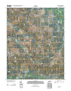 Clinton Kentucky Historical topographic map, 1:24000 scale, 7.5 X 7.5 Minute, Year 2013