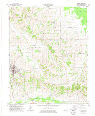 Clinton Kentucky Historical topographic map, 1:24000 scale, 7.5 X 7.5 Minute, Year 1977