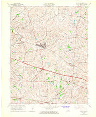 Clintonville Kentucky Historical topographic map, 1:24000 scale, 7.5 X 7.5 Minute, Year 1965