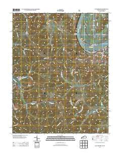 Cloverport Kentucky Historical topographic map, 1:24000 scale, 7.5 X 7.5 Minute, Year 2013