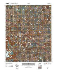 Cobb Kentucky Historical topographic map, 1:24000 scale, 7.5 X 7.5 Minute, Year 2010