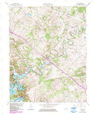 Cobb Kentucky Historical topographic map, 1:24000 scale, 7.5 X 7.5 Minute, Year 1967