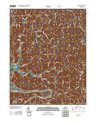 Cobhill Kentucky Historical topographic map, 1:24000 scale, 7.5 X 7.5 Minute, Year 2011