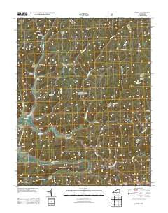 Cobhill Kentucky Historical topographic map, 1:24000 scale, 7.5 X 7.5 Minute, Year 2013