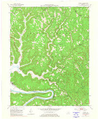 Cobhill Kentucky Historical topographic map, 1:24000 scale, 7.5 X 7.5 Minute, Year 1952