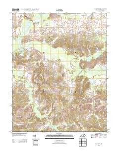 Coiltown Kentucky Historical topographic map, 1:24000 scale, 7.5 X 7.5 Minute, Year 2013