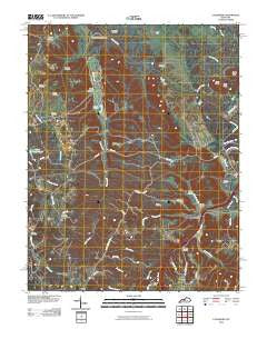 Colesburg Kentucky Historical topographic map, 1:24000 scale, 7.5 X 7.5 Minute, Year 2010