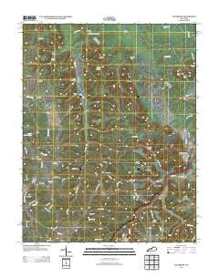 Colesburg Kentucky Historical topographic map, 1:24000 scale, 7.5 X 7.5 Minute, Year 2013