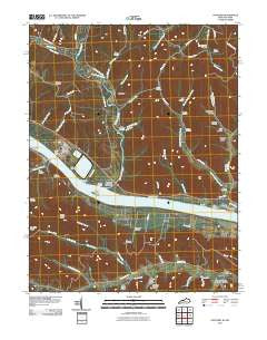 Concord Kentucky Historical topographic map, 1:24000 scale, 7.5 X 7.5 Minute, Year 2010