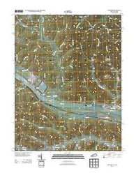 Concord Kentucky Historical topographic map, 1:24000 scale, 7.5 X 7.5 Minute, Year 2013
