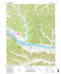 Concord Kentucky Historical topographic map, 1:24000 scale, 7.5 X 7.5 Minute, Year 1967