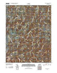 Constantine Kentucky Historical topographic map, 1:24000 scale, 7.5 X 7.5 Minute, Year 2010