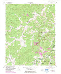 Coopersville Kentucky Historical topographic map, 1:24000 scale, 7.5 X 7.5 Minute, Year 1954